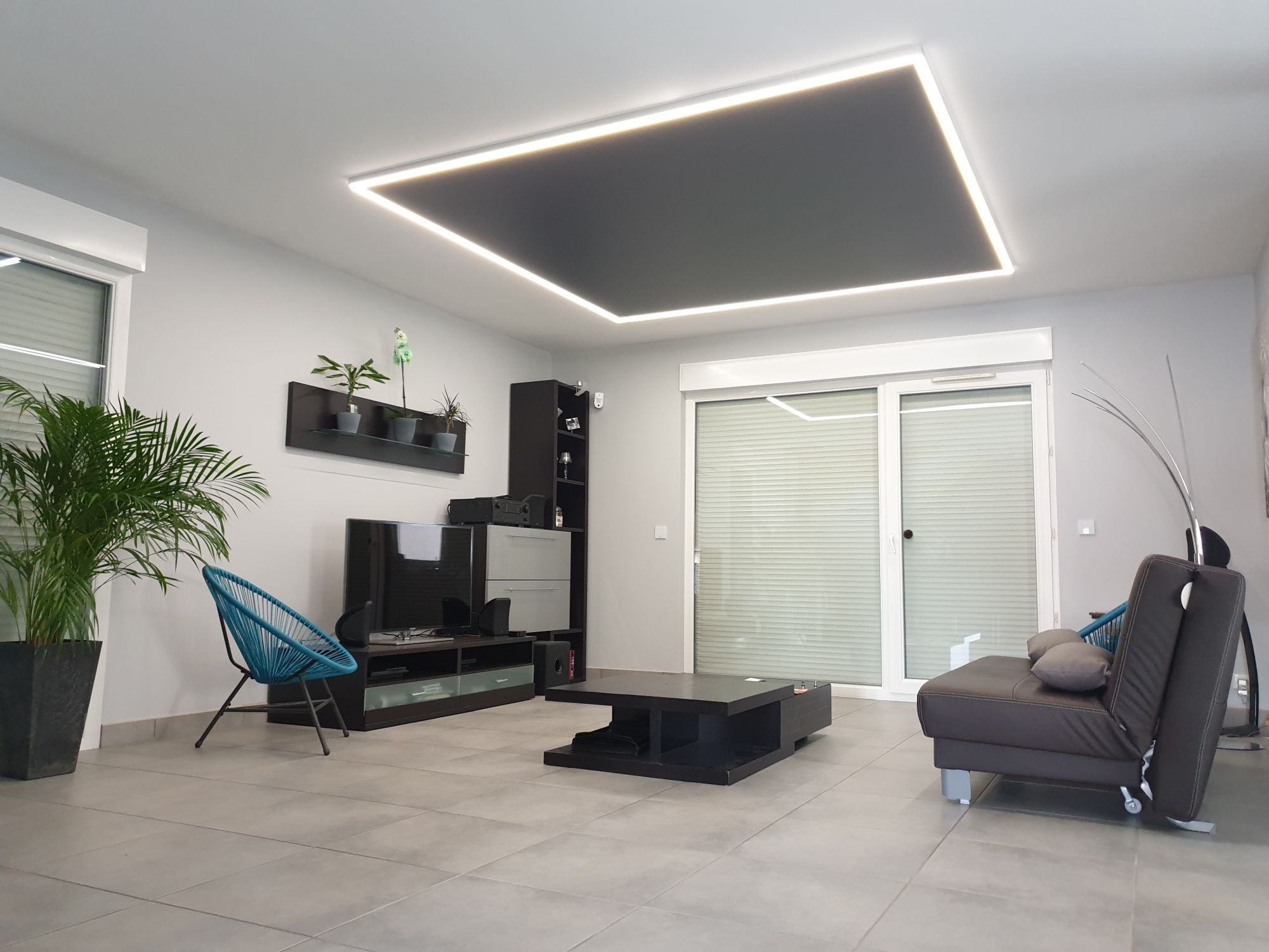 R&eacute;alisation d’un cadre lumineux dans la commune de Malling pr&egrave;s du Luxembourg Yutz 2