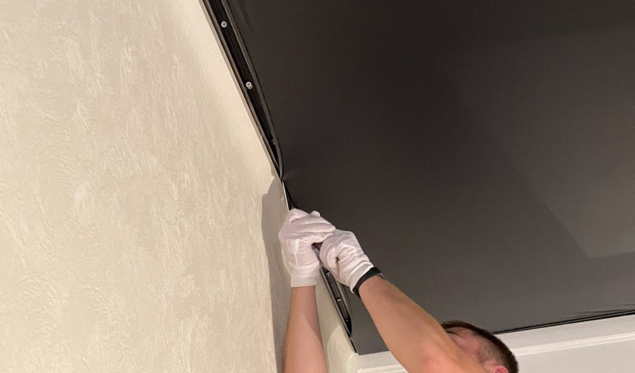 Etapes de pose d’un plafond tendu Saint-Avold