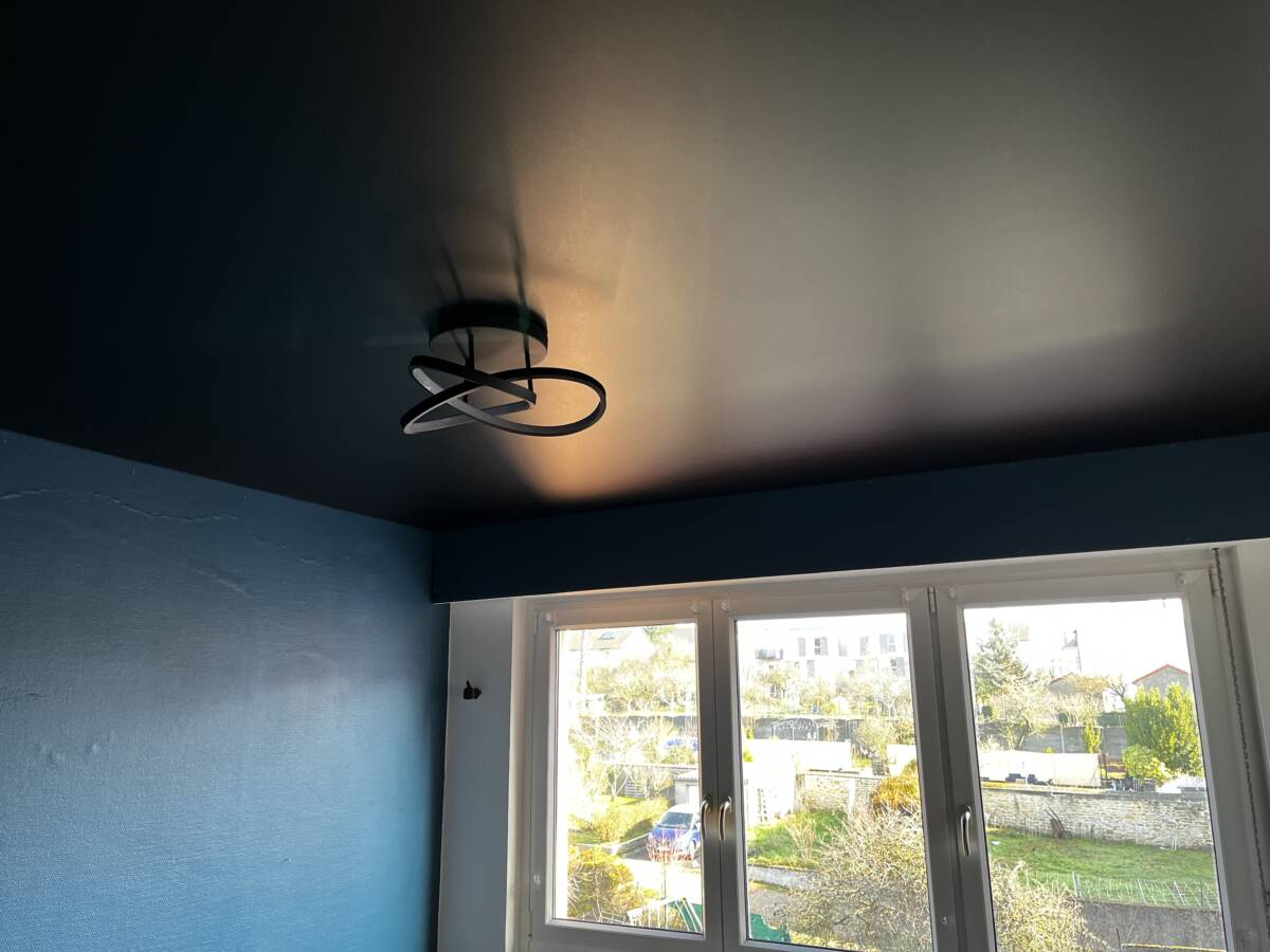 Bien fixer un lustre sur un plafond tendu MS Habitat, Metz, Moselle — free download